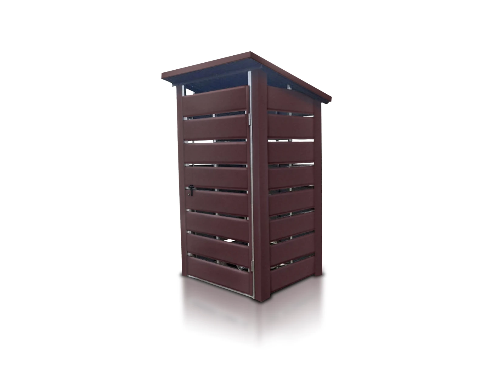 Wiata śmietnikowa 1x1m