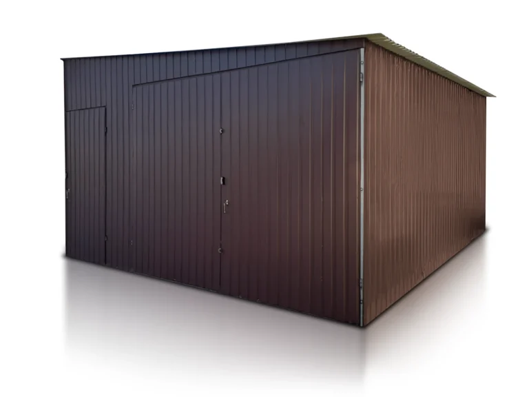 Garaż blaszany jednostanowiskowy 4.5x5m