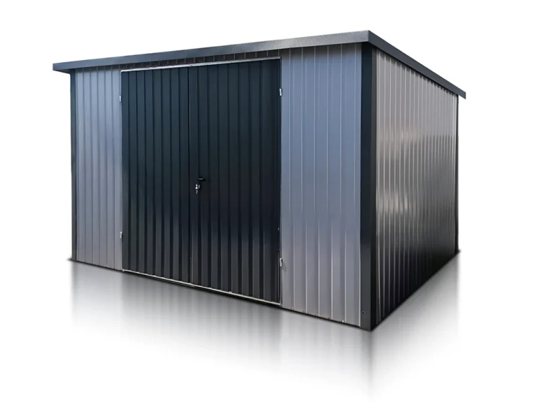 Domek narzędziowy 3x2 m Dach jednospadowy Aluminium